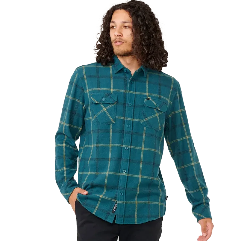 Men's Grid Long Sleeve Shirt