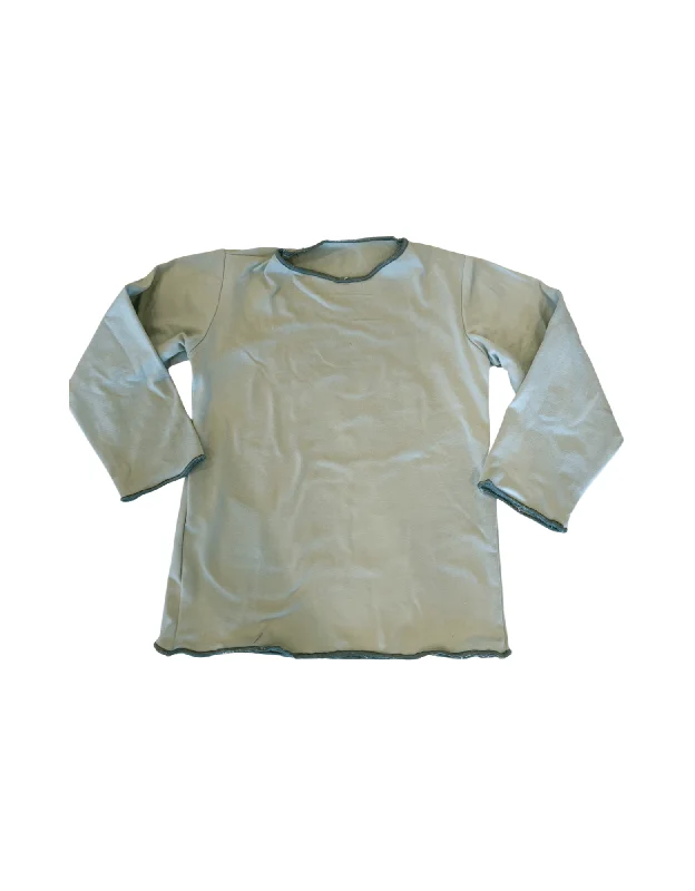 Sage Green Crop Long Sleeve