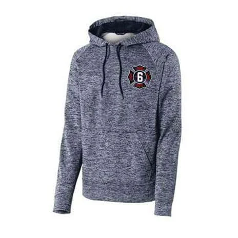 PosiCharge Electric Heather Fleece Hooded Pullover