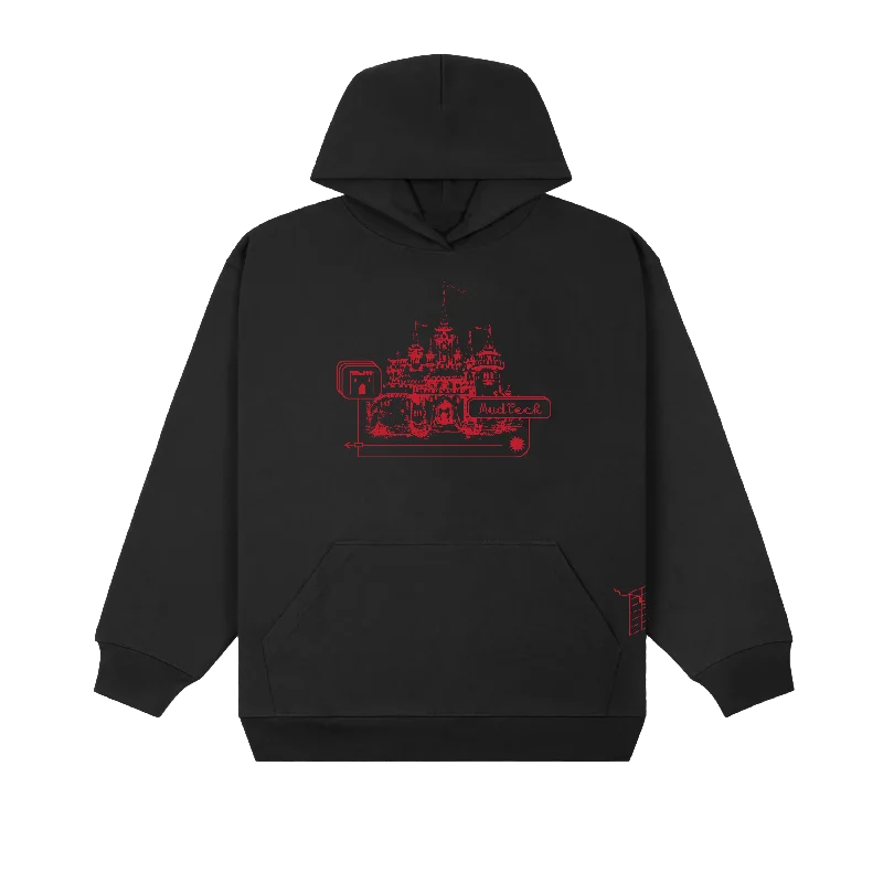 Mud Castle Tech Hoodie - Black