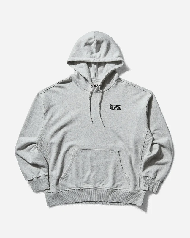 Men's thisisneverthat Washed Hoodie Light Retro Grey Heather