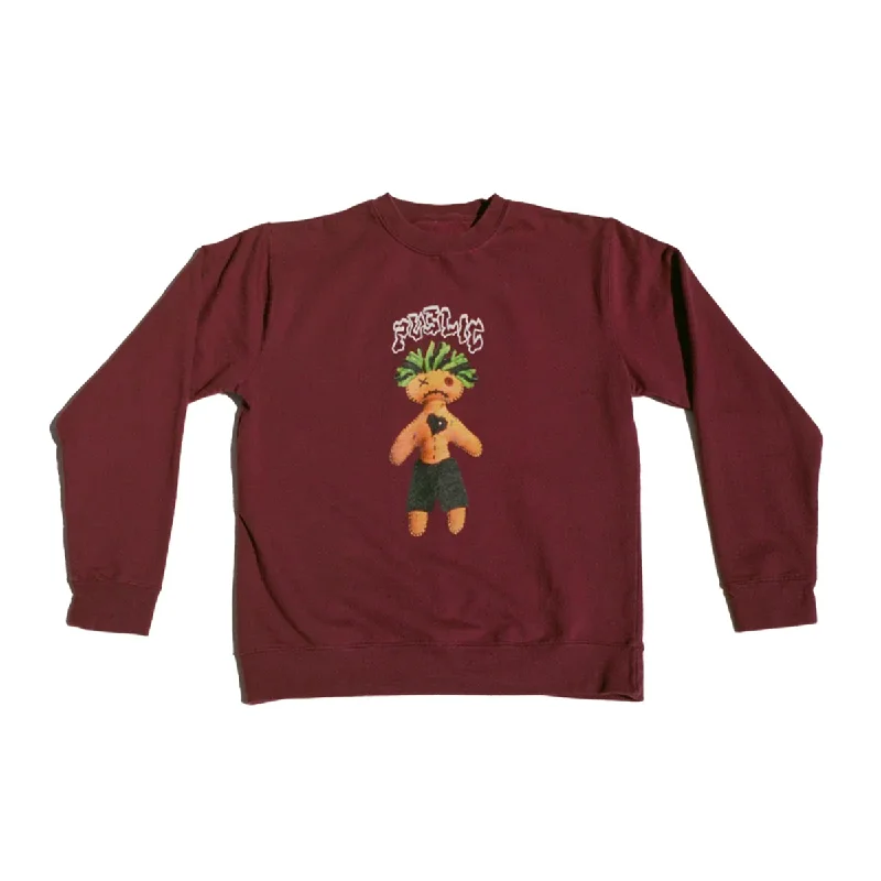 Public Voodoo Crewneck - Maroon