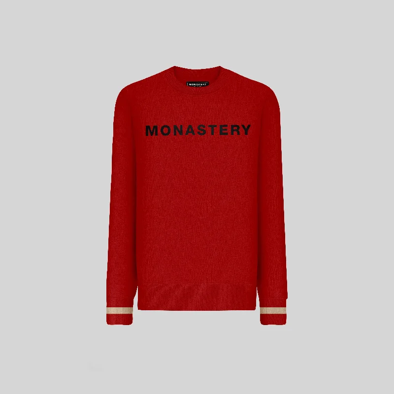 MILETO RED SWEATSHIRT