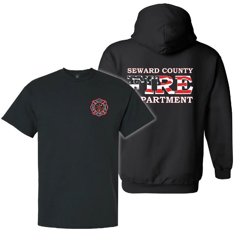 Wavy Flag Round Maltese Hoodie Package Design