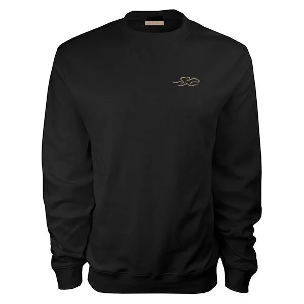 Perfecta Pima Cotton Crew - Black