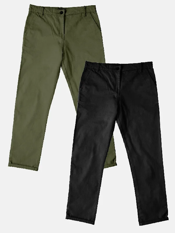 Military Green & Black