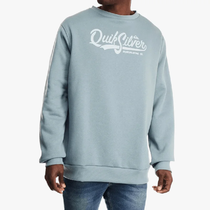 Quiksilver Mens Pool Crew Sweater Blue