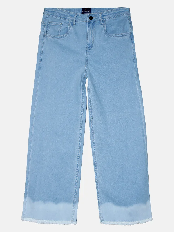 Girls Flared Denim pant