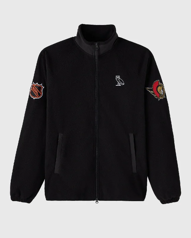 OVO X NHL Ottawa Senators Microfleece Coach's Full-Zip Jacket