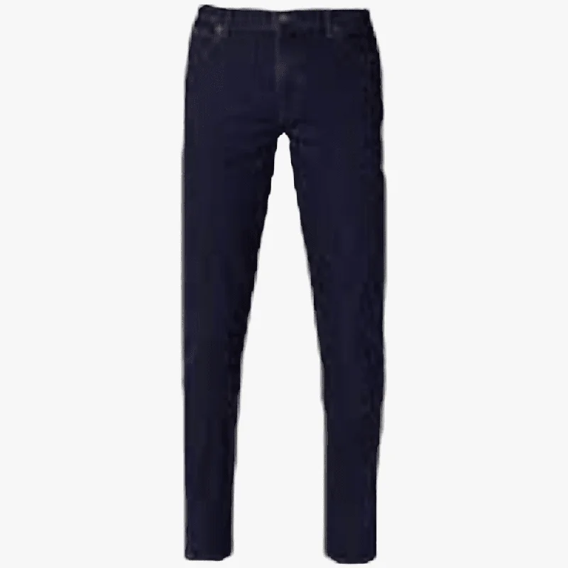 Jeep Mens Core 5 Pocket Stretch Jean Blue/Black