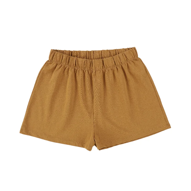 RYLEE + CRU MUSTARD SHORTS [Final Sale]