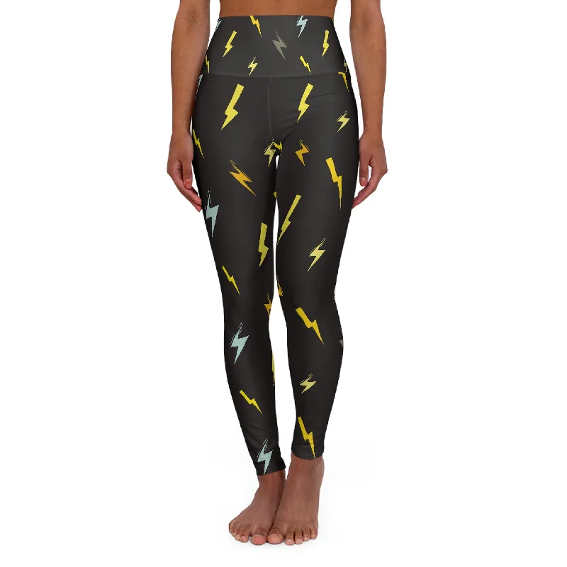 SHE REBEL - Stormy Night Yoga Leggings