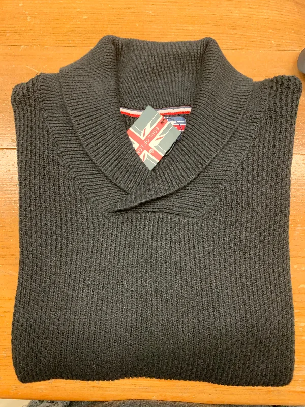 SHAWL COLLAR SWEATER