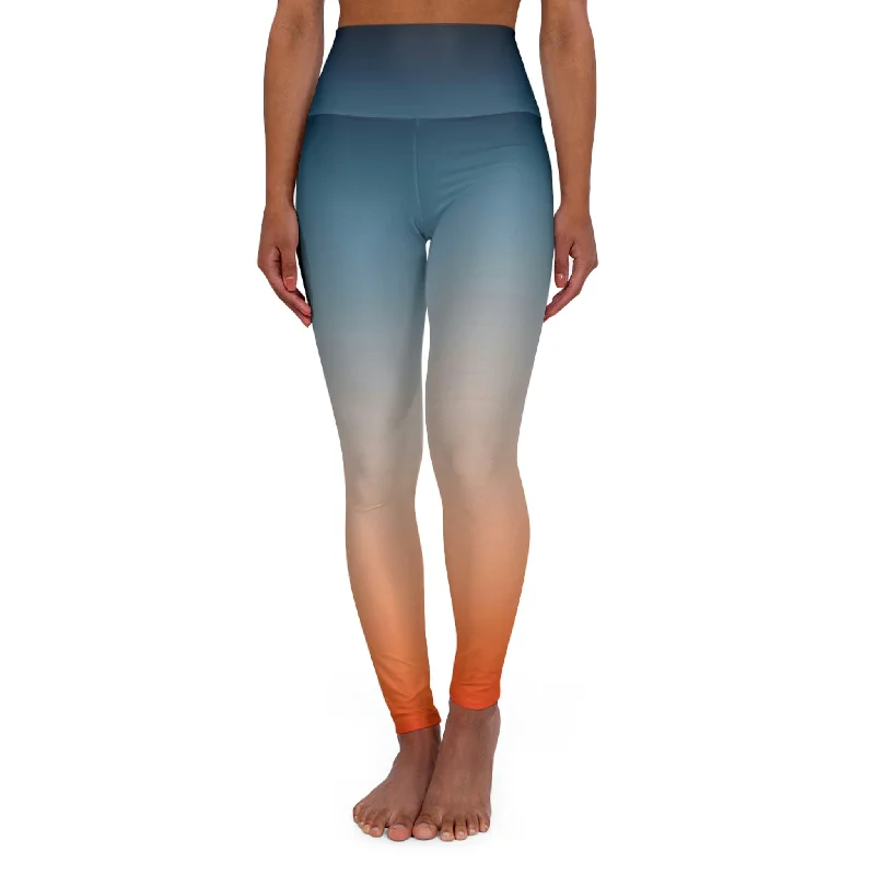 SHE REBEL - Two Tone Ombre Yoga Leggings