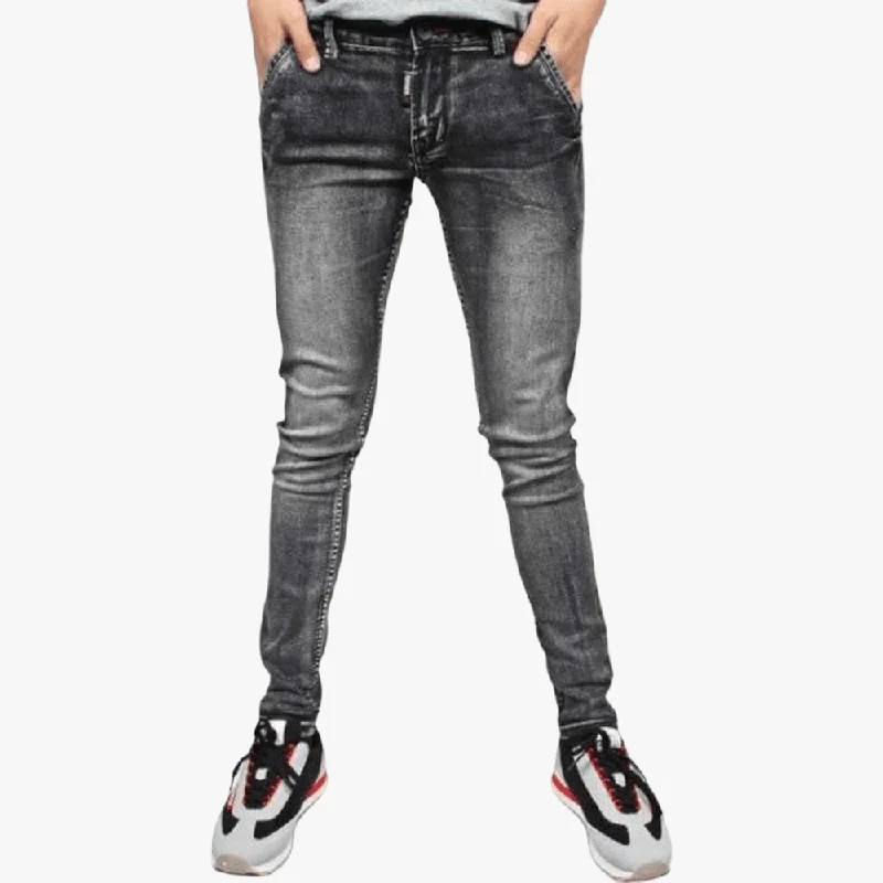 Soviet Mens Ferris #4 Skinny Denim Grey