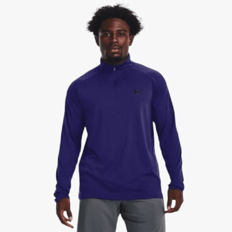 Under Armour Mens Tech 1/2 Zip Sweater 468 Blue