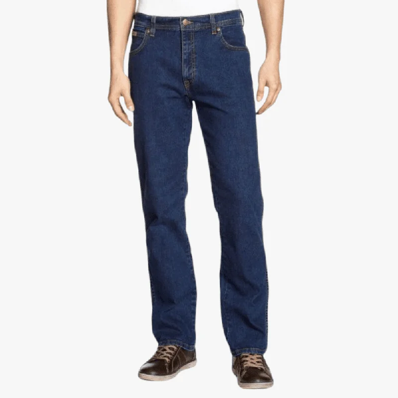 Wrangler Mens Texas Surcharge Dark Stonewash/Indigo