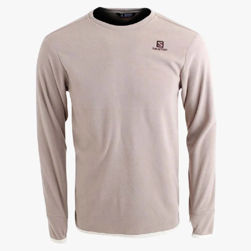 Salomon Mens Kabru Pullover Sweater Vintage Khaki