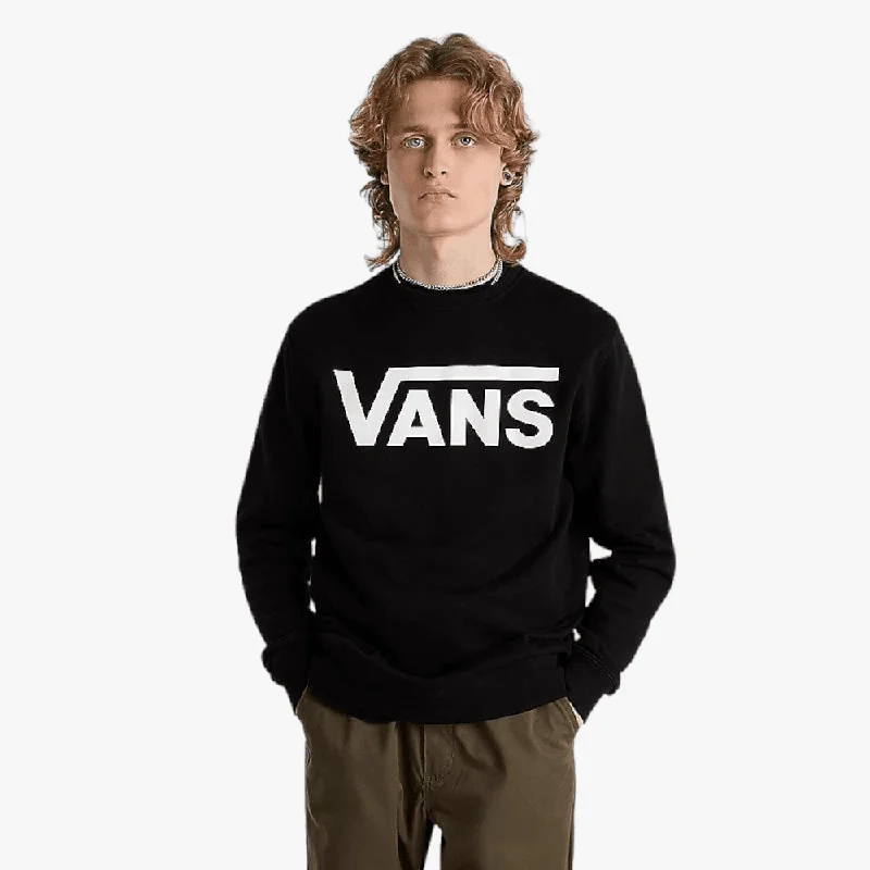 Vans Mens Classic Crew Ii Crew Sweater Black White