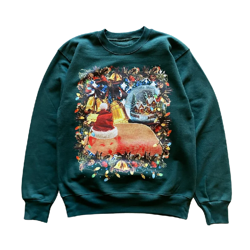 Fox Holiday Snuggle Crewneck