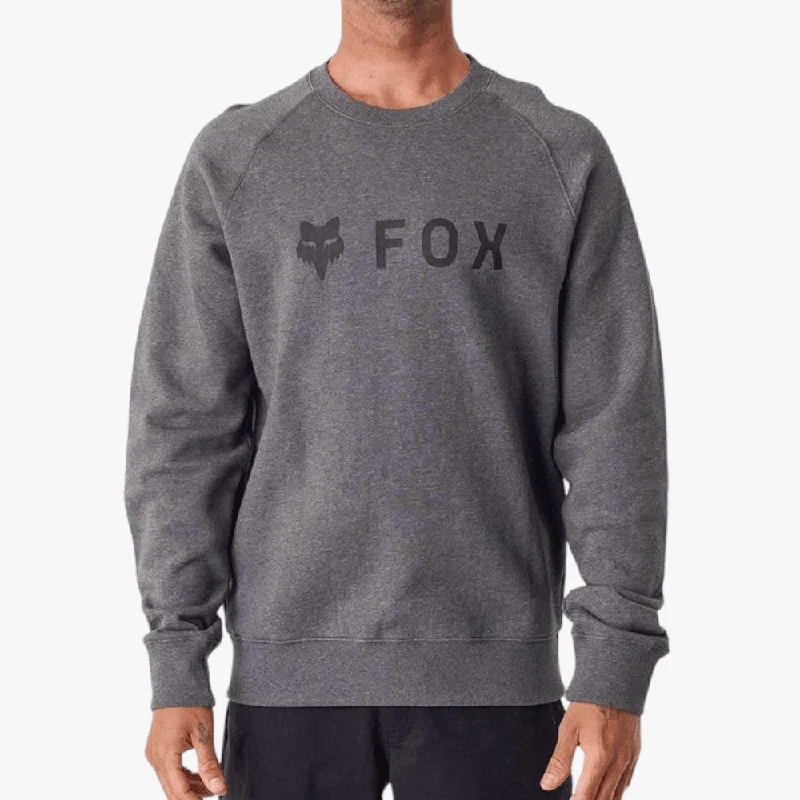 Fox Mens Absolute Crew Sweater Graphite Mel