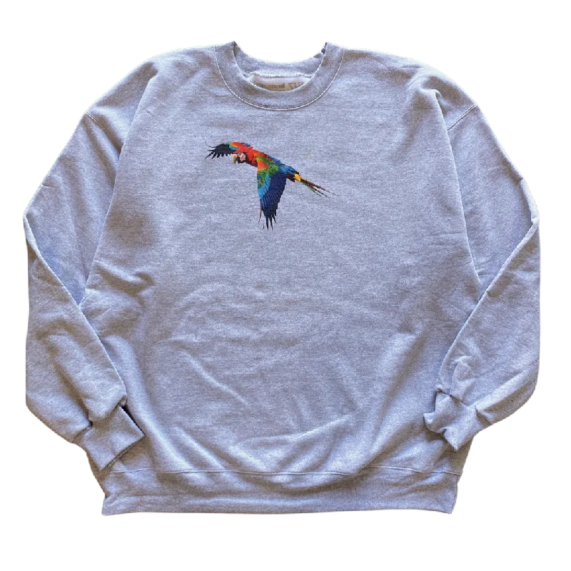 Scarlet Macaw Crewneck