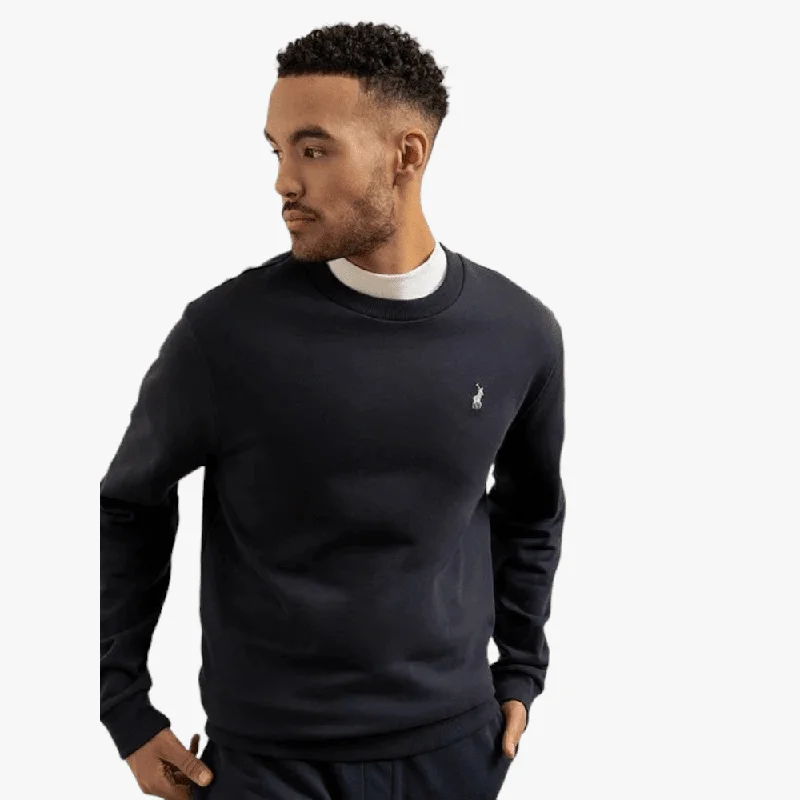 Polo Mens Sport Long Sleeve Sweat Top Navy