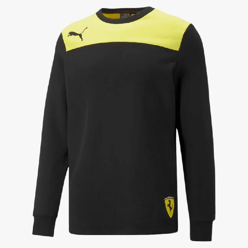 Puma Mens Ferrari Race Assembly Sweater Black