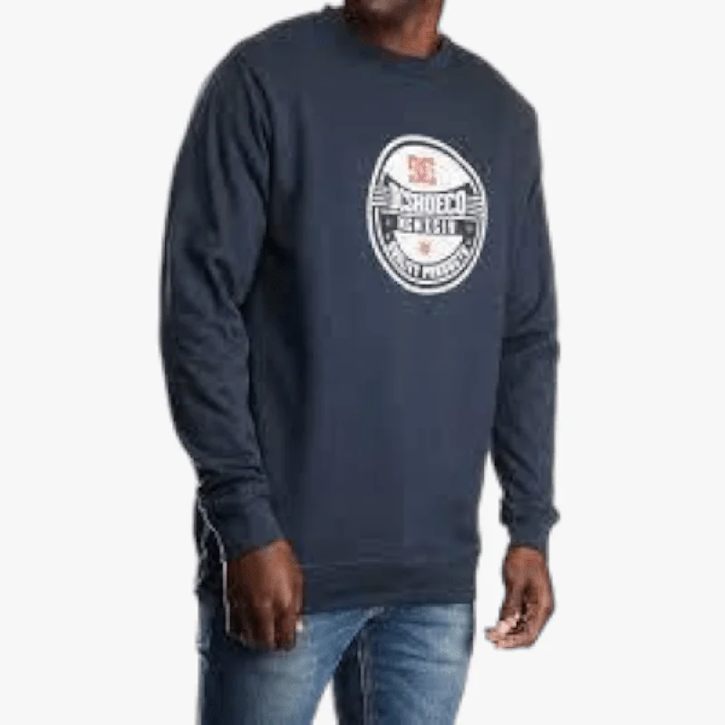 Dc Mens Champ Crew Sweater Navy