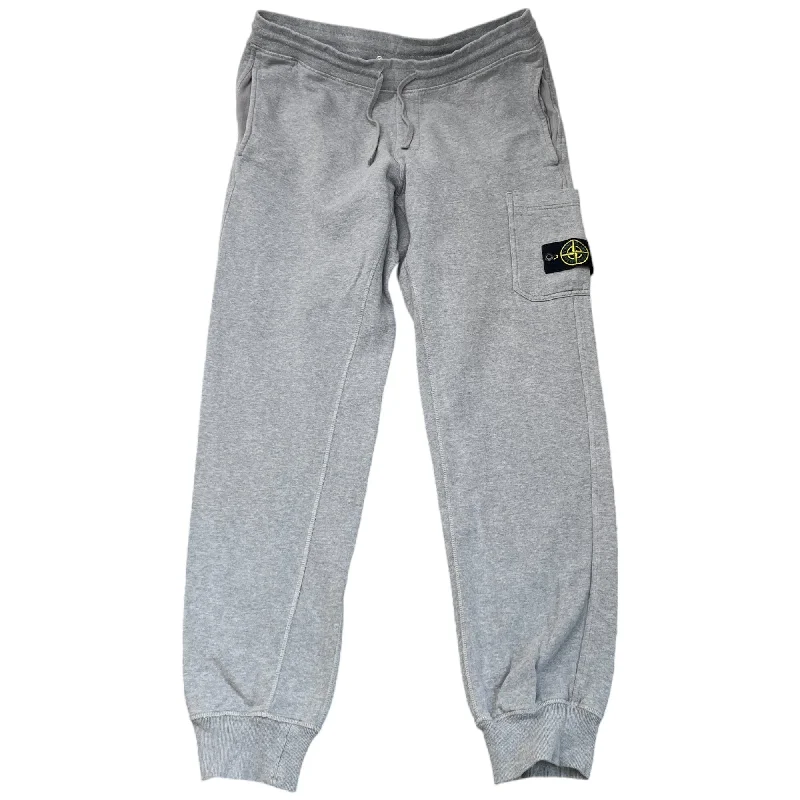 Men's Applique Logo Joggers Grey Size L