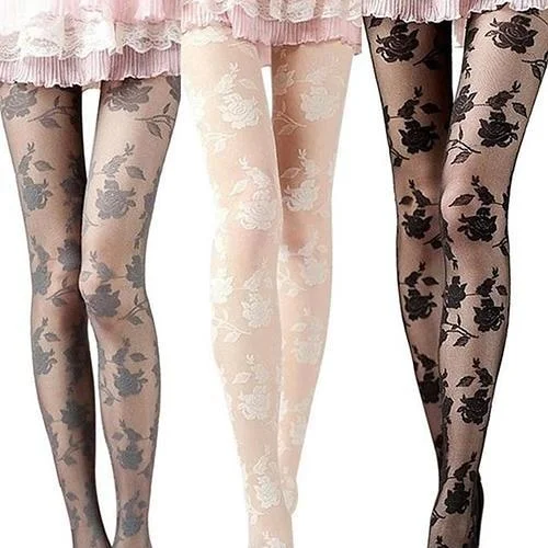 Floral Garden Tights