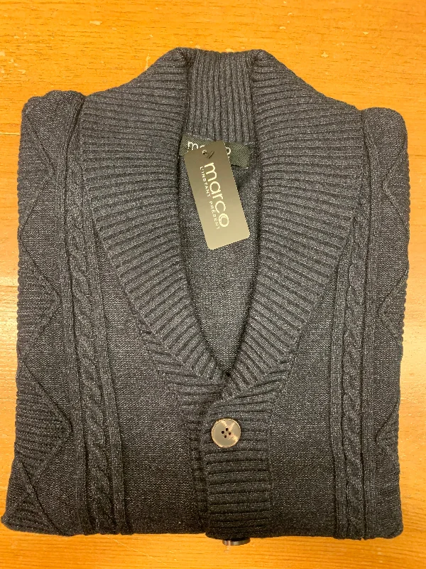 MARCO SHAWL COLLAR CARDIGAN