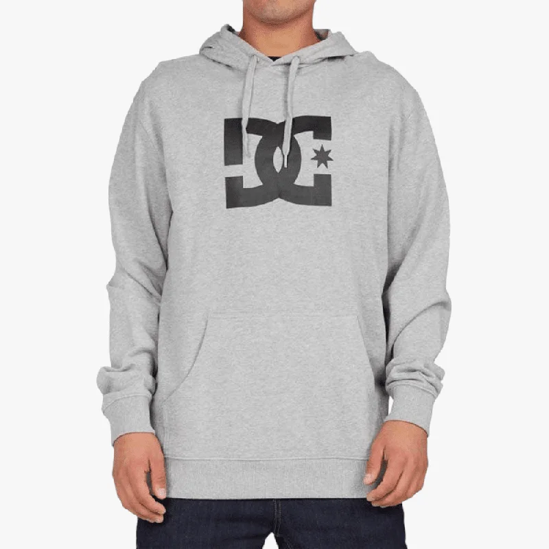 Dc Mens Star Ph Hoodie Heather Grey