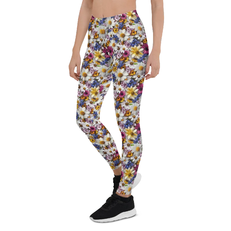 Light Prairie Flower Leggings