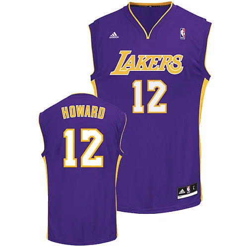 Dwight Howard #12 Los Angeles Lakers adidas Youth Swingman Purple Jersey