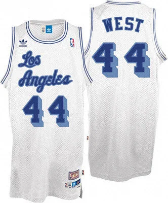 Jerry West #44 Los Angeles Lakers Adidas Youth Soul Swingman Home Jersey