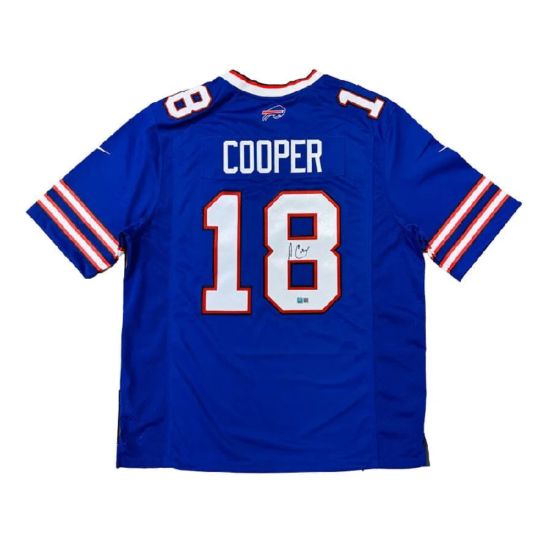 Amari Cooper Signed Buffalo Bills Nike Authentic Blue Jersey