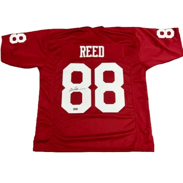 Andre Reed Signed Custom Maroon College Jersey