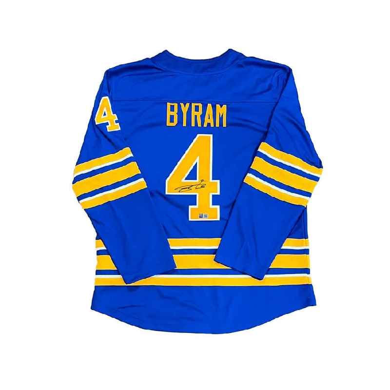 Bowen Byram Signed Buffalo Sabres Authentic Blue Jersey