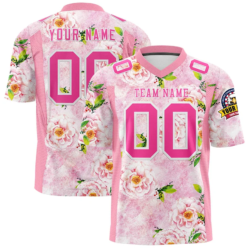 Custom Personalized Printed Graffiti Pattern Design Authentic Football Jersey