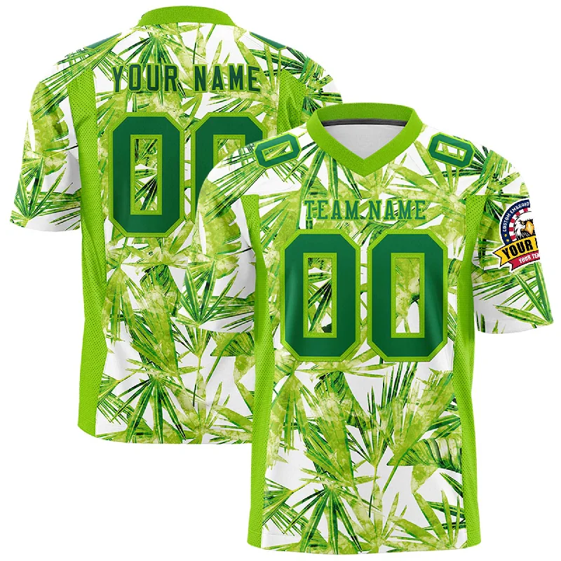 Custom Personalized Printed Graffiti Pattern Design Authentic Football Jersey