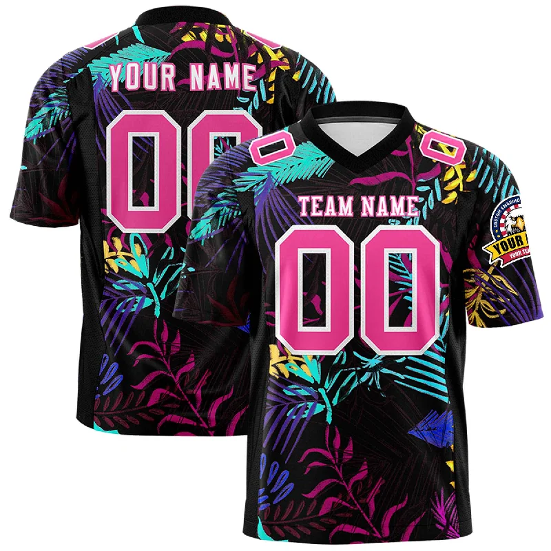 Custom Personalized Printed Graffiti Pattern Design Authentic Football Jersey