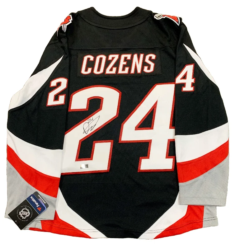 Dylan Cozens Signed Buffalo Sabres Goathead Fanatics Licensed Player Jersey