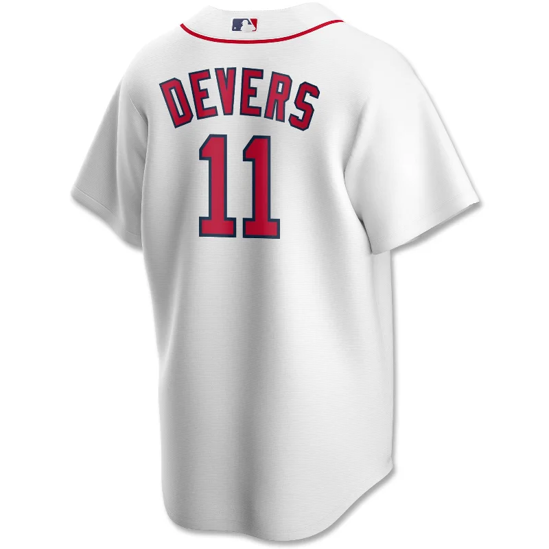 Nike Replica Home Jersey - White - Devers