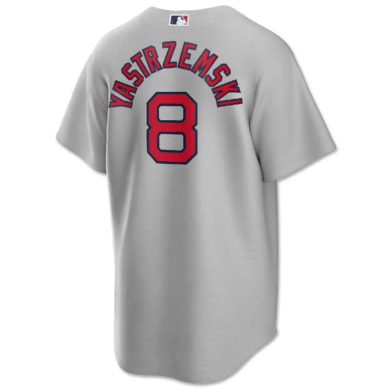 Nike Replica Road Jersey - Grey - Yastrzemski