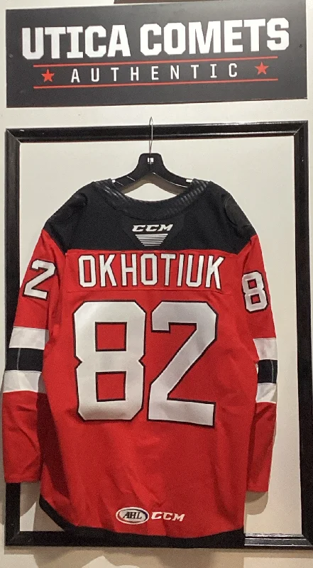 Utica Comets 10th Anniversary Jersey - Okhotiuk