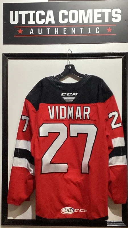 Utica Comets 10th Anniversary Jersey - Vidmar