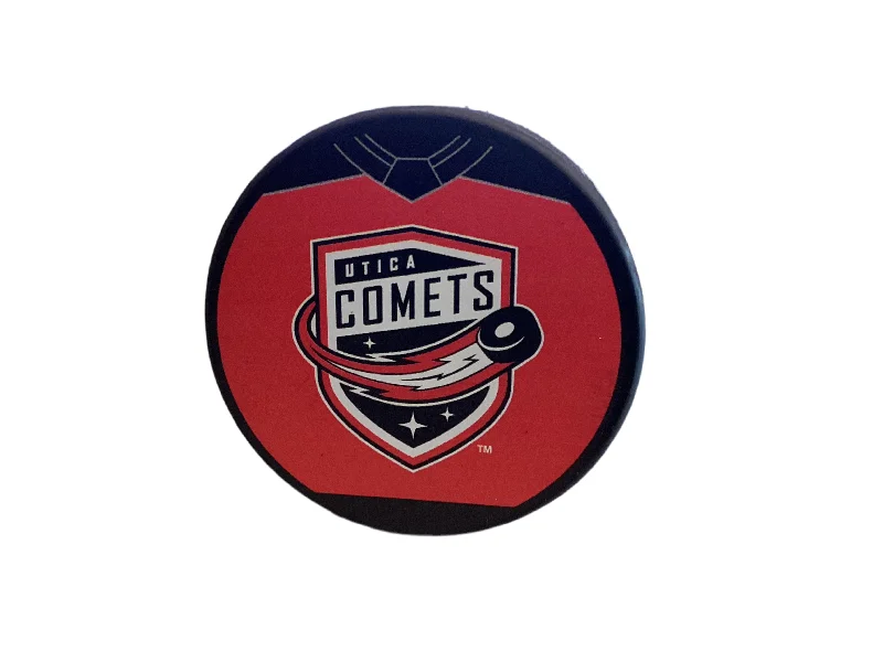 Utica Comets Jersey Puck