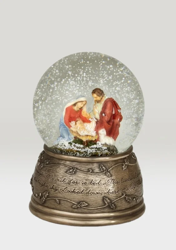 Genesis Holy Family Snow Globe