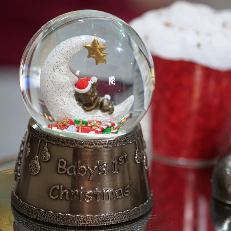 Genesis Baby's First Christmas Snow Globe